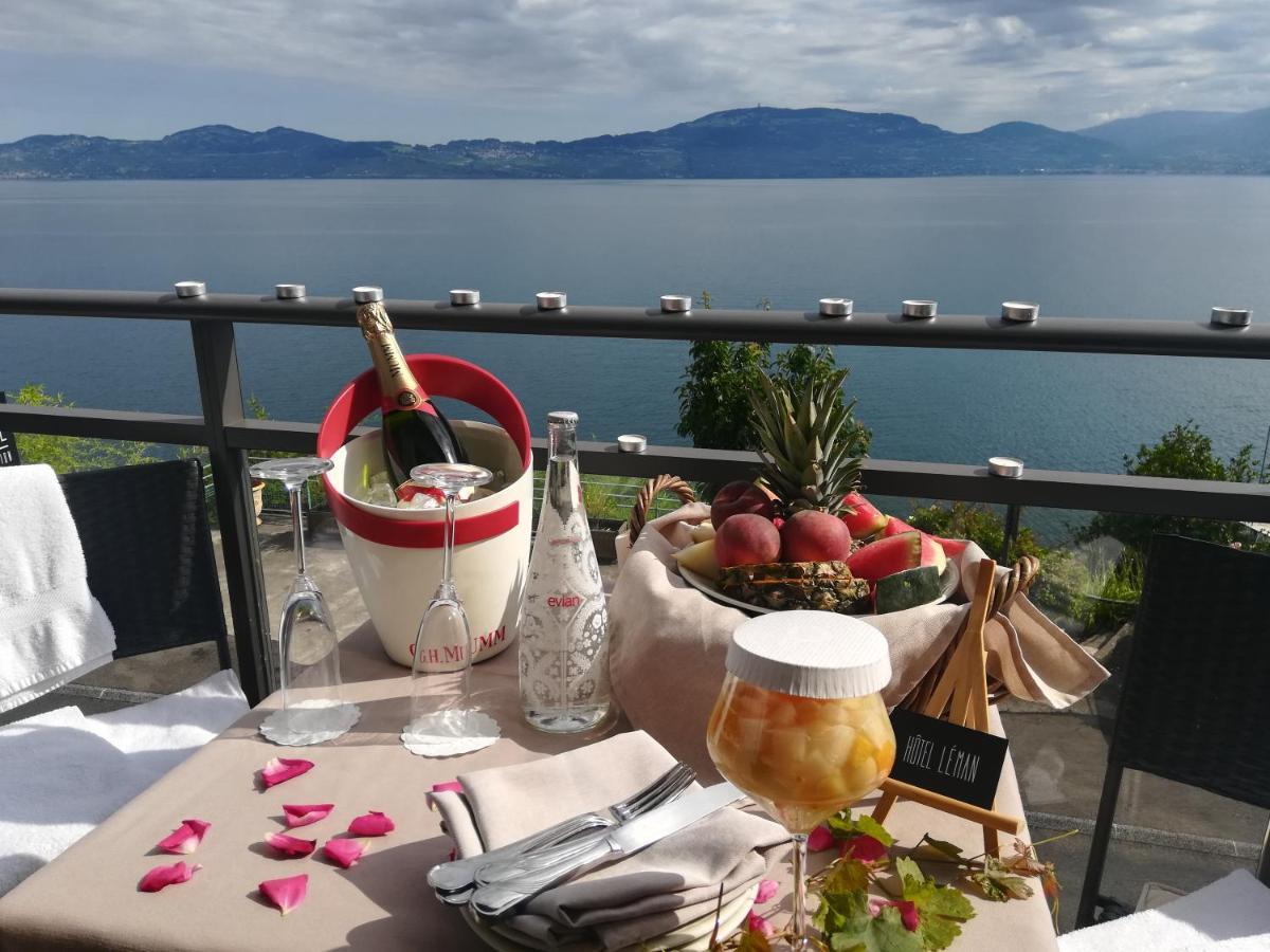 Hotel Le Leman 셍 정골프 외부 사진